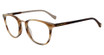 Lucky Brand Eyeglasses D217 Brown Horn