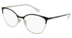 Emporio Armani Eyeglasses EA1087 SHINY BLACK & PALE GOLD/3014