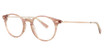 David Spencer Eyewear Eyeglasses Franklin Rose Gold/Rose Demi/2136