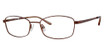 Adensco Eyeglasses AD 227 BROWN/009Q