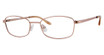 Adensco Eyeglasses AD 227 CORAL/01N5