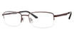 Adensco Eyeglasses AD 124 MTDK RUTH/0R80