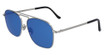 Cutler and Gross Eyeglasses CG1310S (007) SILVER/BLACK/007
