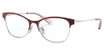 COACH Eyeglasses HC5111 BURGUNDY / SILVER/9348