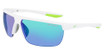 Nike Eyeglasses NIKE TEMPEST M CW4665 MATTE WHITE/GREY/GREEN/103