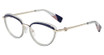 Furla Eyeglasses VFU357 Navy 0E70