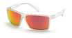 Adidas Sport Eyeglasses SP0010 crystal / brown mirror/26G