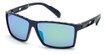Adidas Sport Eyeglasses SP0010 matte blue / green mirror/91Q