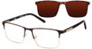 XXL Eyewear Eyeglasses Tyson Black/Gold/BLACK/GOLD