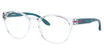 Oakley Youth Eyeglasses OY8017 ROUND OFF POLISHED CLEAR/801703