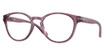 Oakley Youth Eyeglasses OY8017 ROUND OFF TRANSPARENT INDIGO/801705