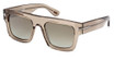 Tom Ford Eyeglasses FT0711 light brown/other / green mirror/47Q
