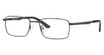Adensco Eyeglasses AD 129 MTT BLACK/0003