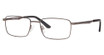 Adensco Eyeglasses AD 129 MTDK RUTH/0R80