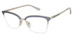 Nicole Miller Eyeglasses Cannes TRANS DENIM/C02