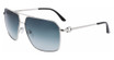 Ferragamo Eyeglasses SF238S SHINY LIGHT RUTHENIUM/081
