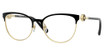 Versace Eyeglasses VE1271 BLACK/GOLD/1433