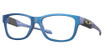 Oakley Youth Eyeglasses OY8012 TOP LEVEL MATTE CYAN/BLUE COLORSHI/801207