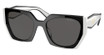 Prada Eyeglasses PR 15WS BLACK/TALC/09Q5S0