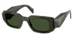 Prada Eyeglasses PR 17WSF TRANSPARENT BOTTLE/19Z1I0