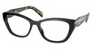 Prada Eyeglasses PR 19WV BLACK/1AB1O1