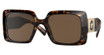 Versace Eyeglasses VE4405 DARK HAVANA/108/73