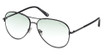 Tom Ford Eyeglasses FT0823 shiny black / gradient green/01P