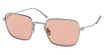 Prada Eyeglasses PR 54WS SATIN TITANIUM/05Q03F