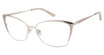 Nicole Miller Eyeglasses HARMAN MATTE BLUSH/C04