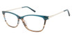Nicole Miller Eyeglasses BARNELL DEEP BALTIC/C01