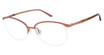 ELLE Eyeglasses EL 13502 Wine/WI