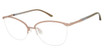 ELLE Eyeglasses EL 13502 Brown/BR