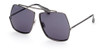MaxMara Eyeglasses MM0006 shiny gunmetal / smoke/32N