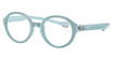 Ray-Ban Youth RY9075V LIGHT BLUE ON RUBBER LIG/3879