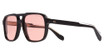 Cutler and Gross Eyeglasses CGSN139457 BLACK/PINK LENS/006