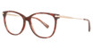 Longchamp Eyeglasses LO2691 TEXTURED RED/BROWN/237