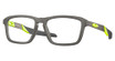 Oakley Youth Eyeglasses OY8023 QUAD OUT SATIN GREY SMOKE/802302