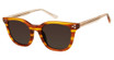 Nicole Miller Eyeglasses ST LUCIA BROWN GRAIN/C02