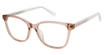 Nicole Miller Eyeglasses LAGUNA NUDE TRANS/C01