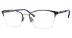 Adensco Eyeglasses AD 243 MTT BLUE M/0FLL