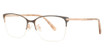Nine West Eyeglasses NW8012 SATIN SOLID BROWN/200