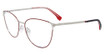 GAP Eyeglasses VGP019 Silver/Red