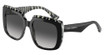 DOLCE & GABBANA Eyeglasses DG4414 TOP BLACK ON ZEBRA/33728G