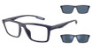 Emporio Armani Eyeglasses EA4189U SHINY BLUE/57591W