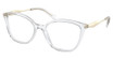 Prada Eyeglasses PR 02ZVF CRYSTAL/2AZ1O1