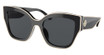 Tory Burch TY7184U BLACK WITH IVORY PIPING/192987