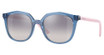 Vogue Junior Sun Eyeglasses VJ2016 TRANSPARENT BLUE/28387B