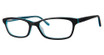 Adensco Eyeglasses AMANDA/N BLKTURQUO/0EL9