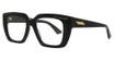 Bottega Veneta Eyeglasses BV1032O BLACK-BLACK-TRANSPARENT/001