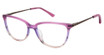 Nicole Miller Eyeglasses DORADO BEACH MAUVE FADE/PURP/C02